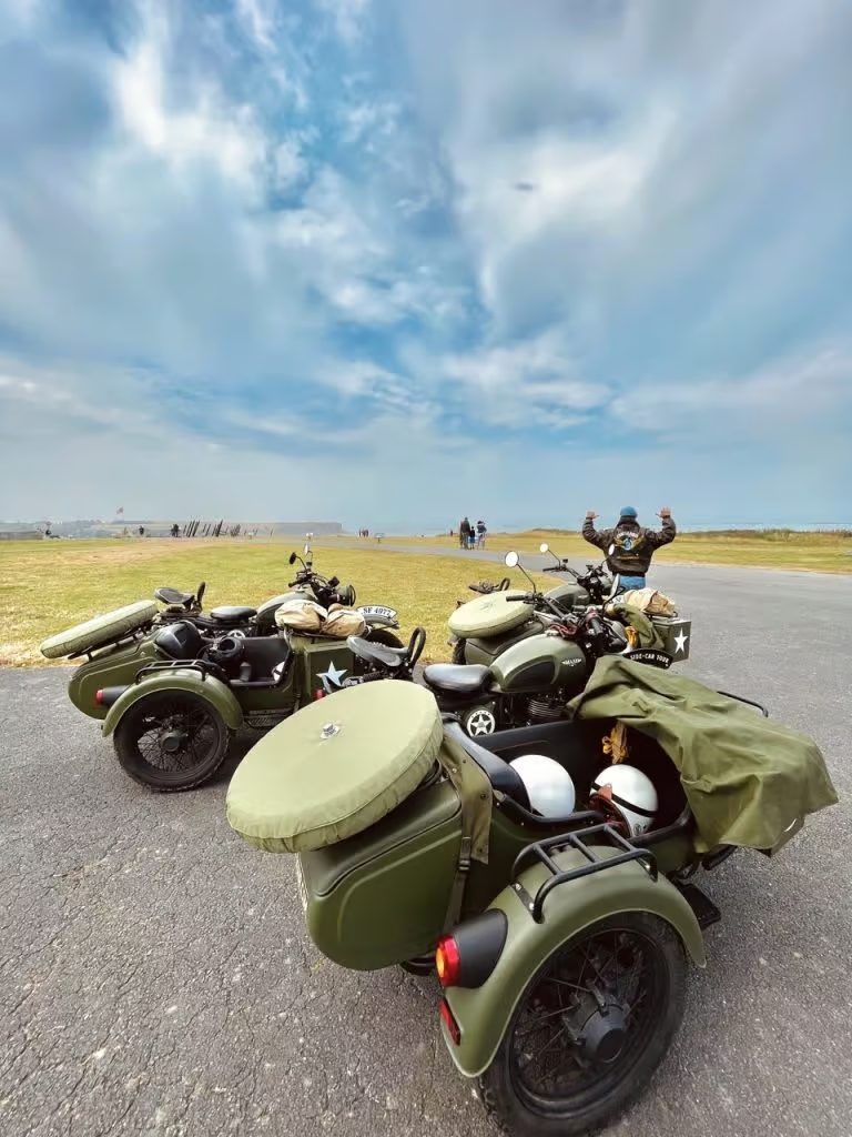Private sidecar tour of the D-Day beaches